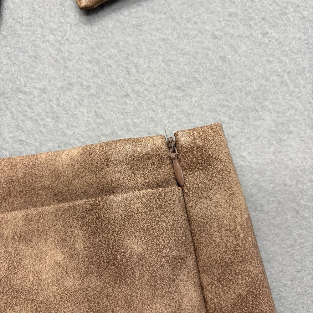Peppermayo West District Mini Skirt & Top Coord Set Brown Sz 4 Festival Western - Picture 12 of 13